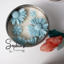 Vanilla Pomegranate scented candle